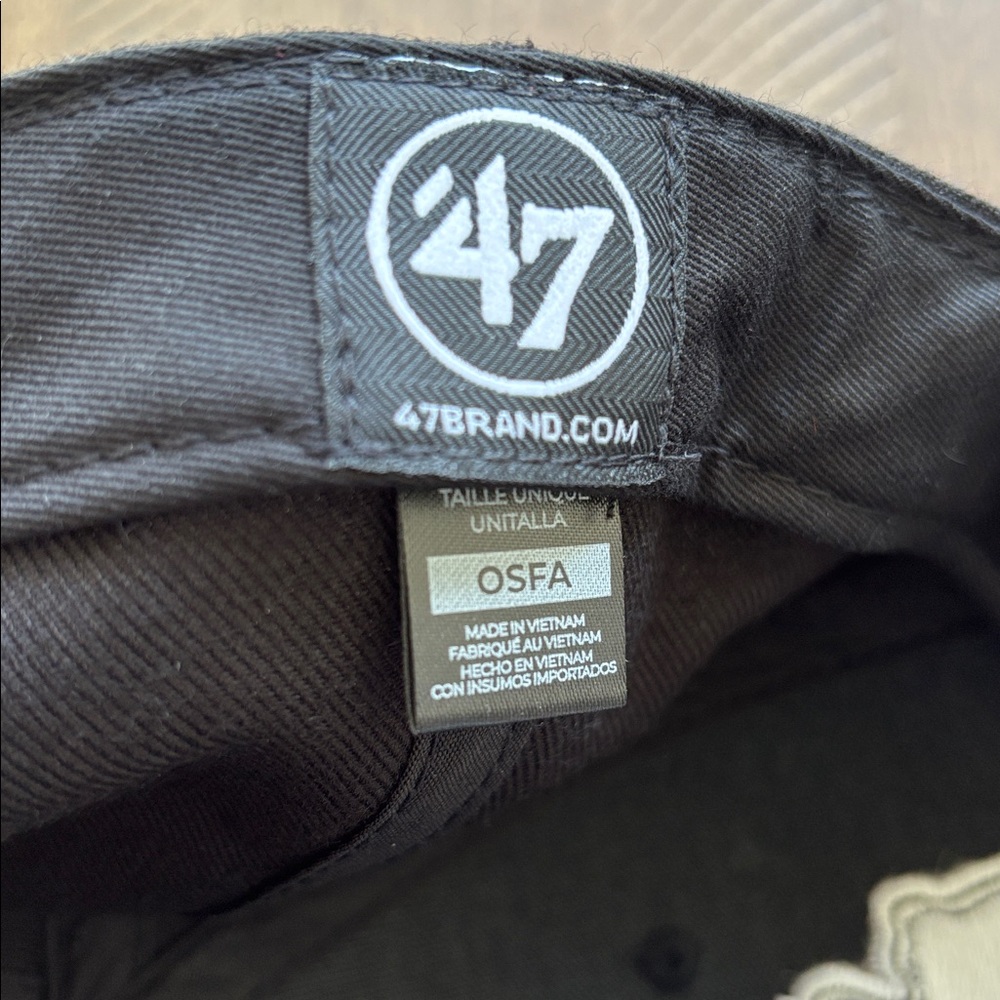 47 Brand Black Kansas City Chiefs Hat - Picture 5 of 5